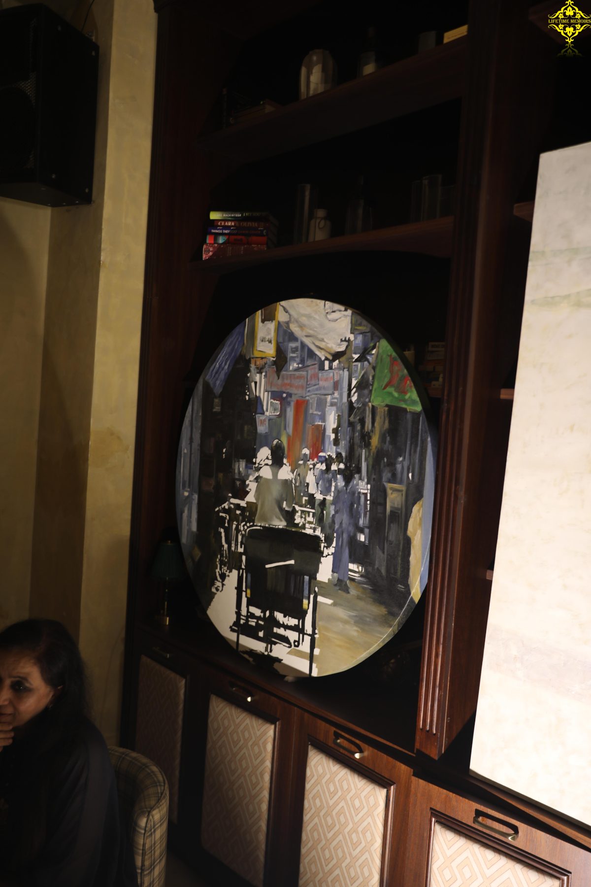 A rickshaw lane, in the round